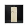 GRADE A2 - Smeg FAB50RCR Cream 50s Style 80.4 cm Right Hand Hinge Freestanding Fridge Freezer