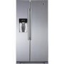 GRADE A1 - Haier HRF-628IF6 Frost Free Side By Side American Fridge Freezer - Stainless Steel Look