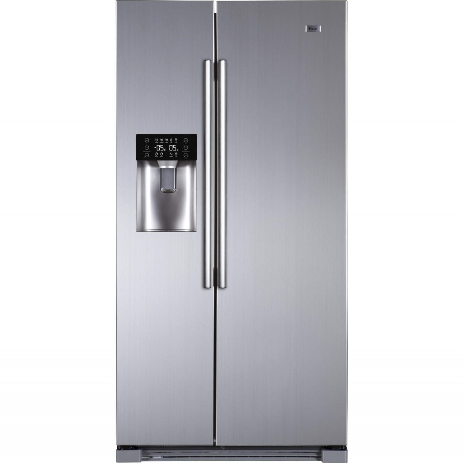 Haier HRF628IF6 Frost Free Side By Side American Fridge Freezer Stainless Steel Look Haier HRF628IF6 Frost Free Side By Side American Fridge Freezer Stainless Steel Look