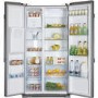GRADE A1 - Haier HRF-628IF6 2-Door A+ Side By Side American Fridge Freezer With Ice And Water Dispenser Stainless Steel Look