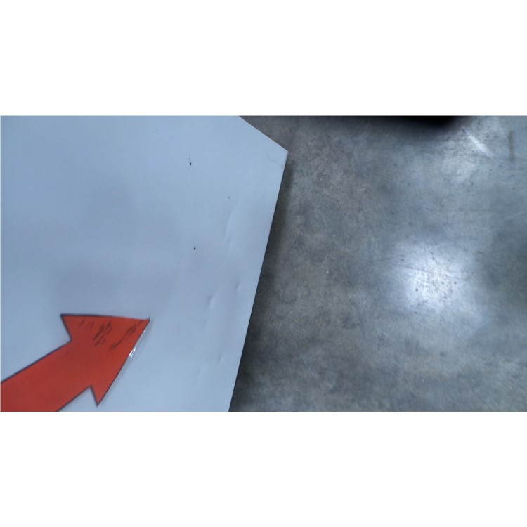 GRADE A3 - Hotpoint RFAA52P Ice Diamond Freestanding Fridge Freezer Polar White