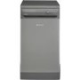 GRADE A2 - Hotpoint SIAL11010G 10 Place Slimline Freestanding Dishwasher Graphite