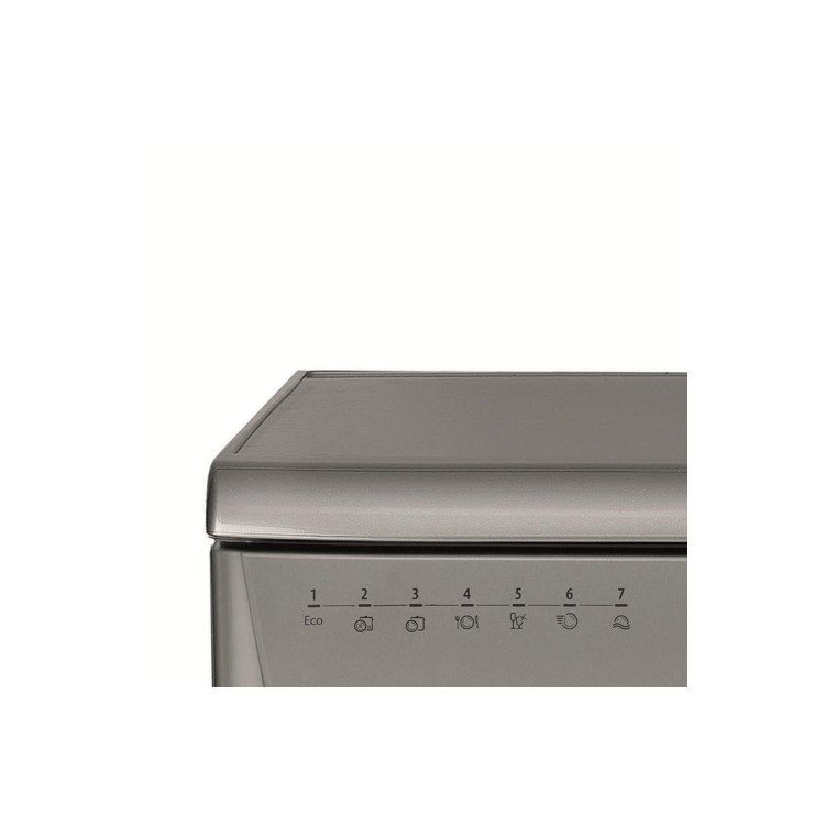 GRADE A2 - Hotpoint SIAL11010G 10 Place Slimline Freestanding Dishwasher Graphite