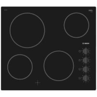 GRADE A2 - Bosch PKE611CA1E Serie 2 4 Zone Ceramic Electric Hob in Black