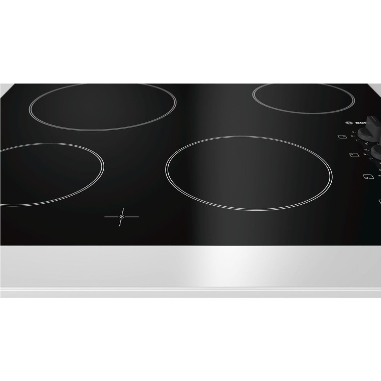 GRADE A2 - Bosch PKE611CA1E Serie 2 4 Zone Ceramic Electric Hob in Black