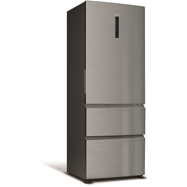 Haier A3FE742CMJ 3-door Door-and-drawer Fridge Freezer Silver