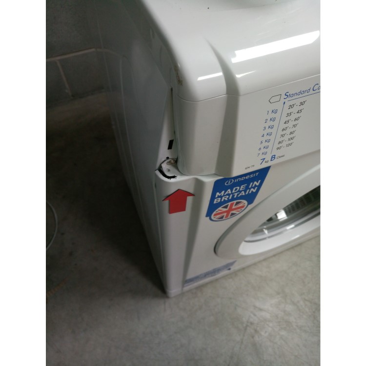 GRADE A3 - Indesit IDV75 7kg Freestanding Vented Tumble Dryer - White