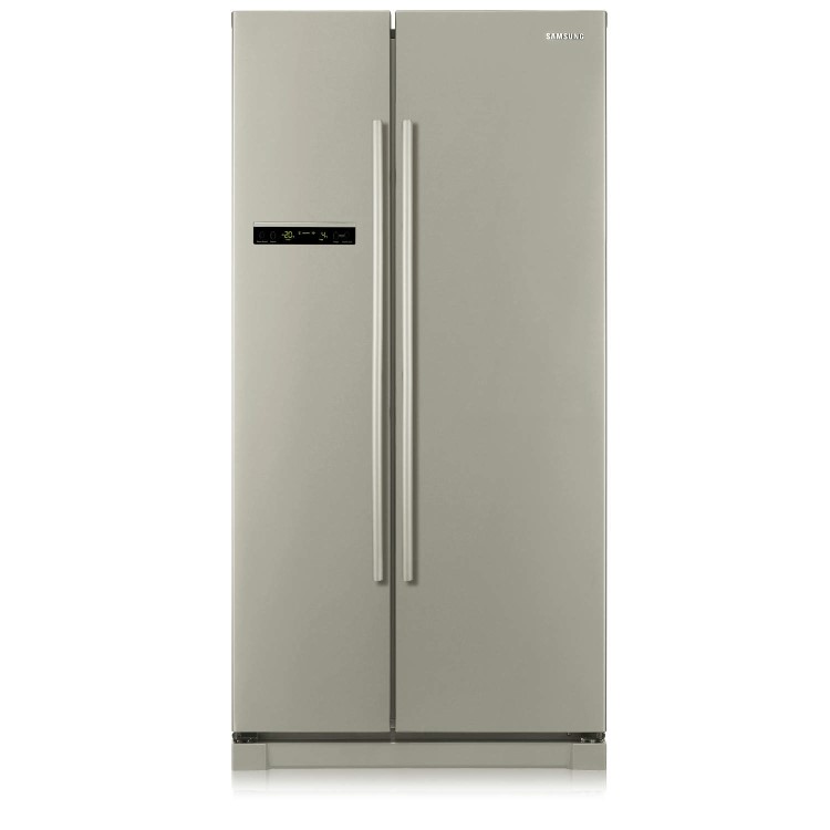 Samsung RSA1SHPN1 Frost Free 529L American Freestanding Fridge Freezer - Platinum Inox Stainless Steel