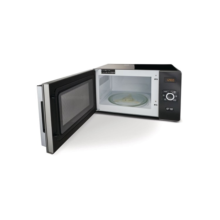 Hotpoint MWH25223B 25L 700W Gusto Grill Microwave - Black