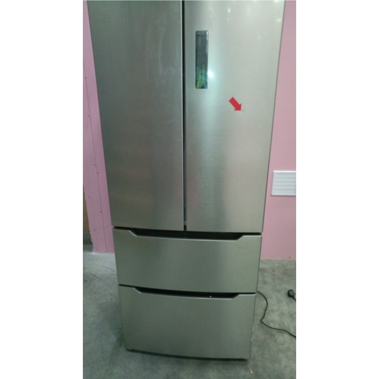 GRADE A3 - Hisense RF528N4AC1 American Side-by-side Fridge Freezer Stainless Steel Look