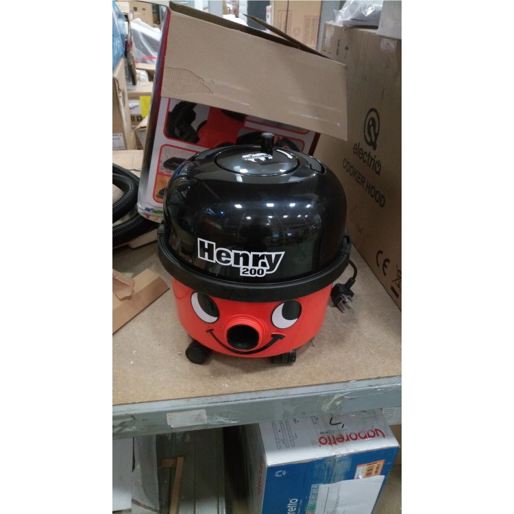 GRADE A2 - Numatic HVR200RED Henry Cylinder Vacuum Cleaner - Red