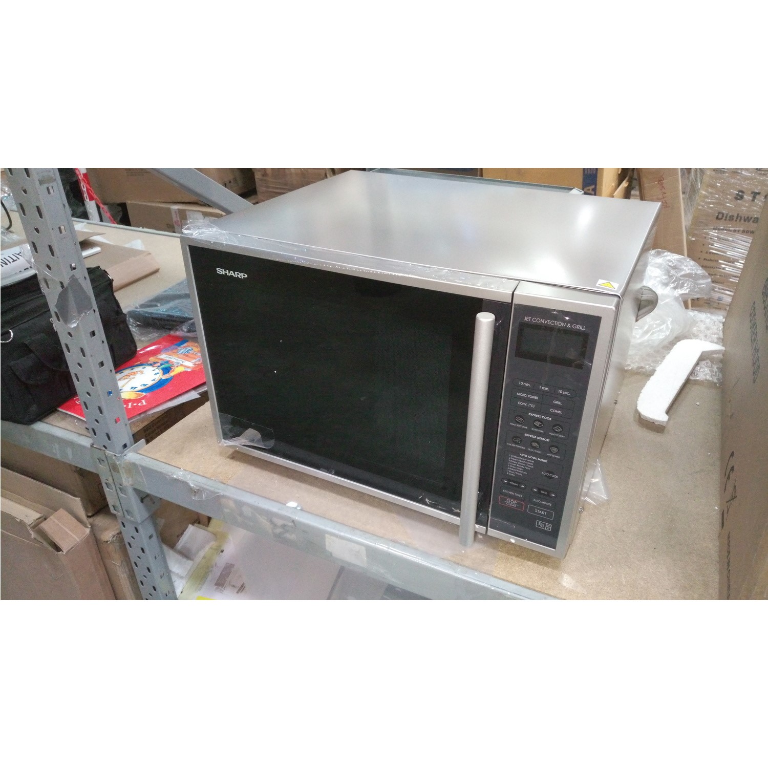 sharp r959slmaa combination microwave oven