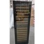GRADE A3 - CDA FWC860BL Tall 126 Bottle Freestanding Wine Cooler Black