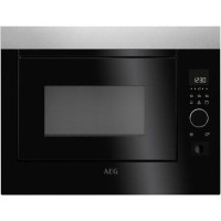 GRADE A2 - AEG MBE2658D-M Fully Built-in 26L Microwave with Grill