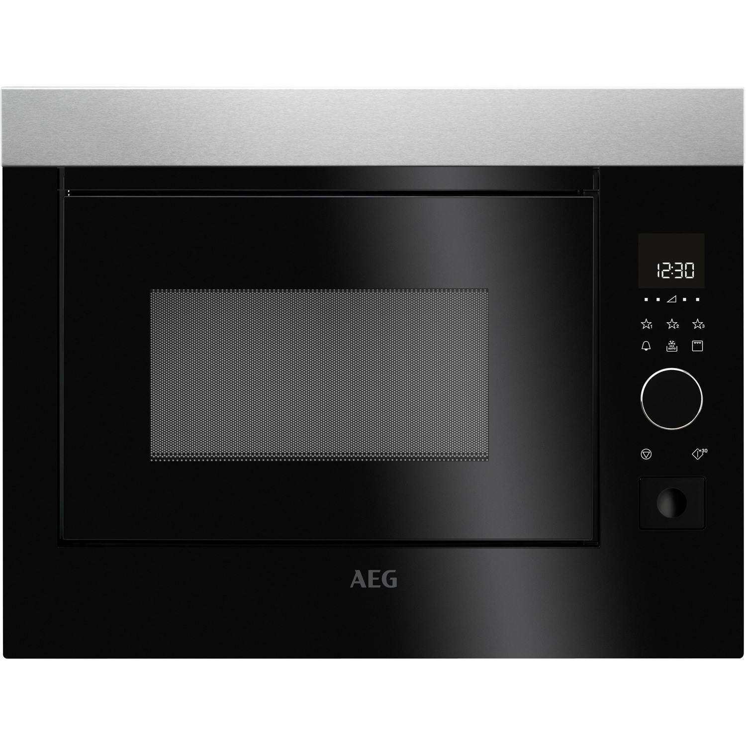 Refurbished AEG MBE2658D-M Built in 26L 900W Microwave