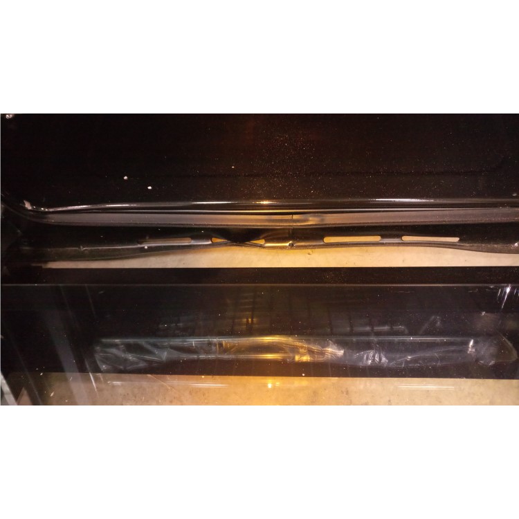 GRADE A3 - CDA DC940BL Electric Built-in Fan Double Oven With Touch Control Timer - Black