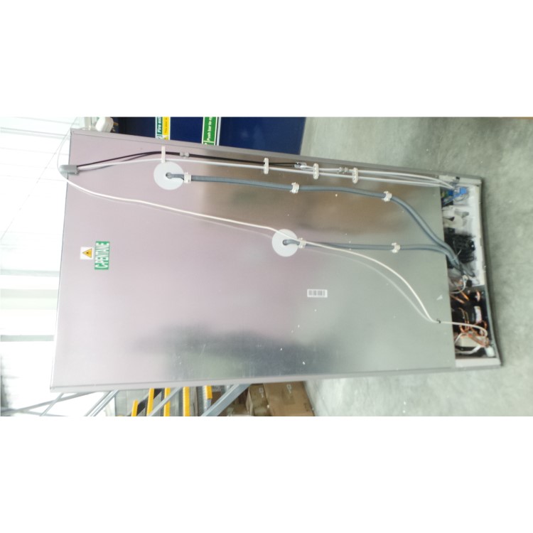 GRADE A3 - Smeg FQ75XPED Stainless Steel 4-Door American Fridge Freezer With Convertible Compartment And Ice And Water Dispenser