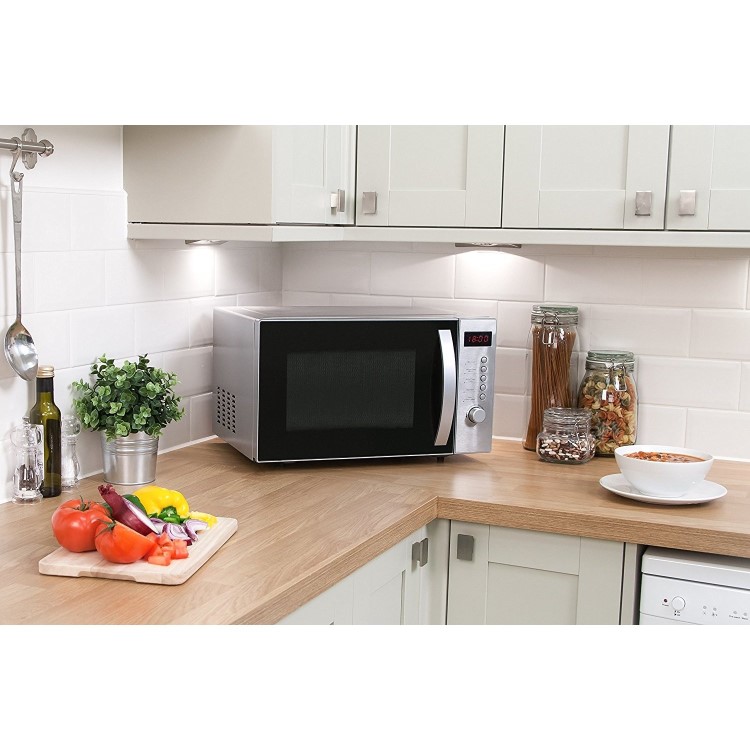 Russell Hobbs RHM2364SS 23L 800W Freestanding Digital Microwave in Stainless Steel