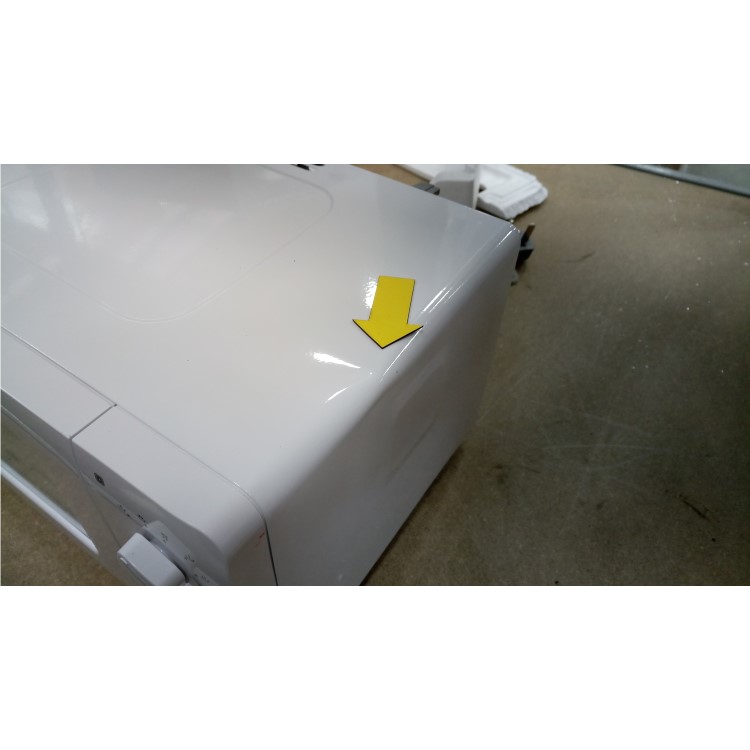 GRADE A2 - Daewoo QT1 14L 600W Manual Control Microwave - White - Great For Caravans And Motorhomes