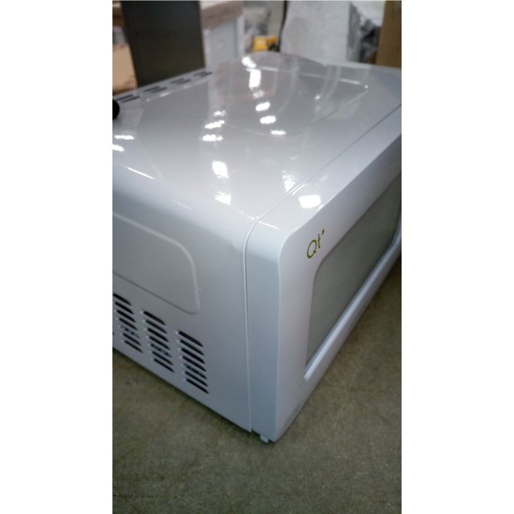 GRADE A3 - GRADE A1 - Daewoo QT1 14L 600W Manual Control Microwave - White - Great For Caravans And Motorhomes