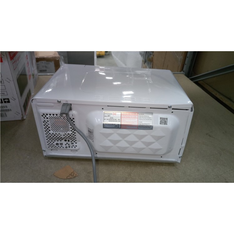 GRADE A3 - GRADE A1 - Daewoo QT1 14L 600W Manual Control Microwave - White - Great For Caravans And Motorhomes