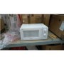 GRADE A2 - Daewoo QT1 14L 600W Manual Control Microwave - White - Great For Caravans And Motorhomes