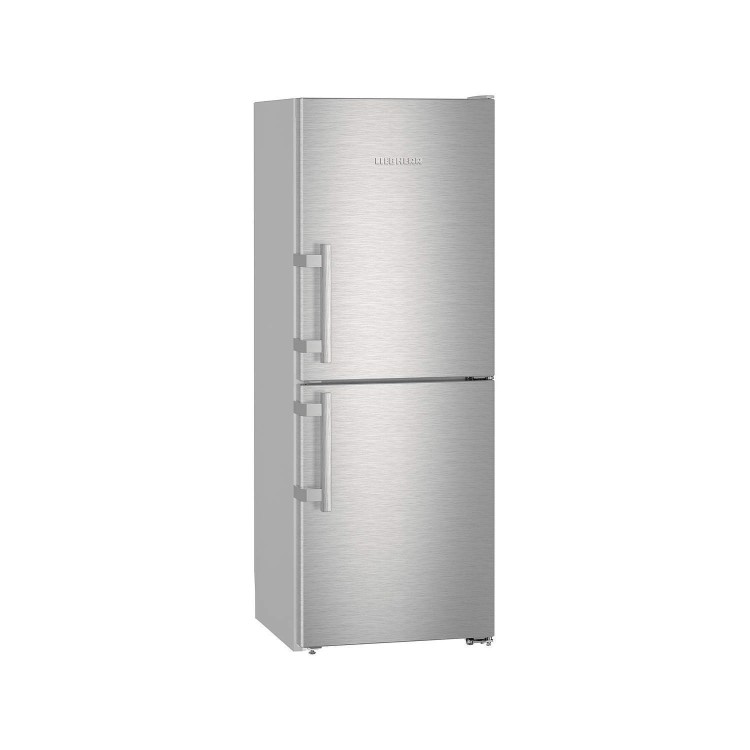 Liebherr 260 Litre Freestanding Fridge Freezer 50/50 Split Frost Free 60cm Wide - Stainless Steel