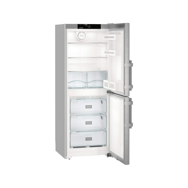 Liebherr 260 Litre Freestanding Fridge Freezer 50/50 Split Frost Free 60cm Wide - Stainless Steel