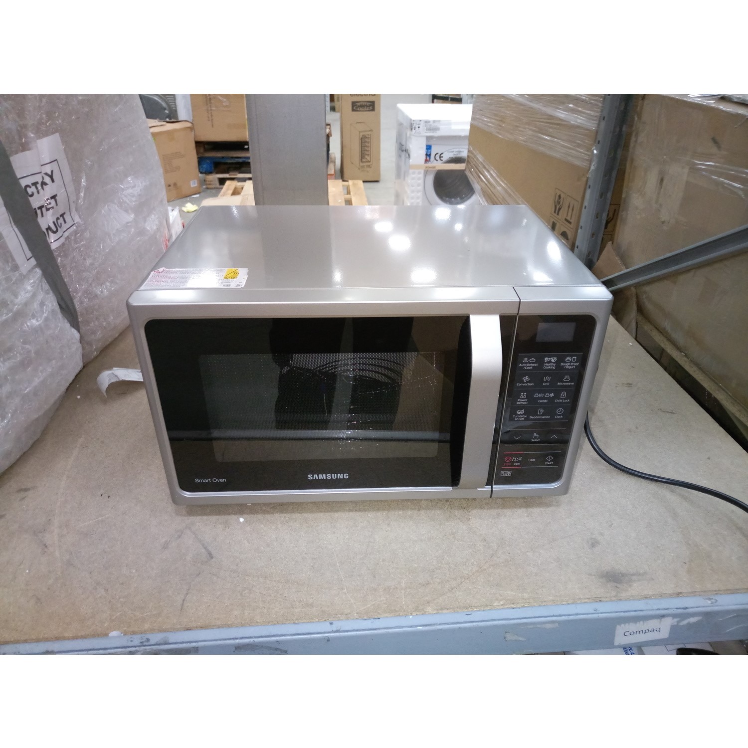 samsung mc28h5013as freestanding microwave oven