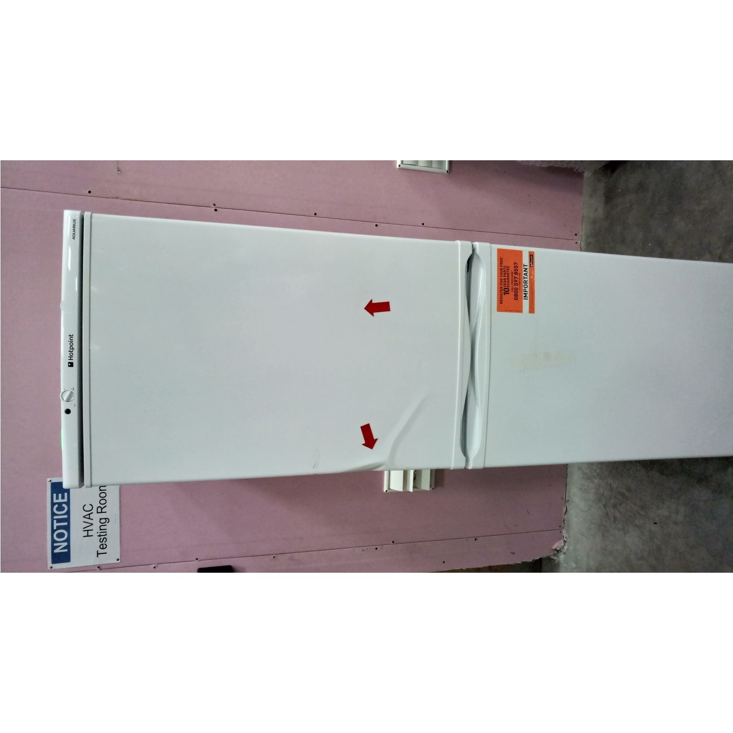 Ffaa52p GRADE A3 - Hotpoint FFAA52P Frost Free Ice Diamond Freestanding Fridge ...