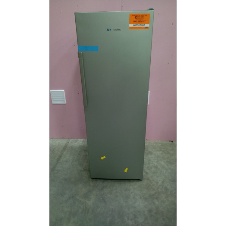 GRADE A2 - Hotpoint SH6A1QGRD 60cm Wide Freestanding Fridge - Graphite