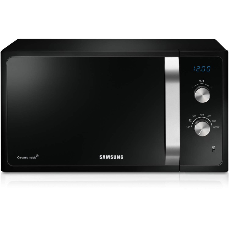 GRADE A2 - Samsung MS23F301EAK 23L 800W Freestanding Microwave in Black