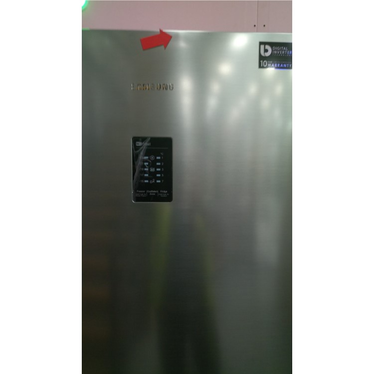 GRADE A2 - Samsung RB31FERNBSS 531L Freestanding Fridge Freezer - Inox