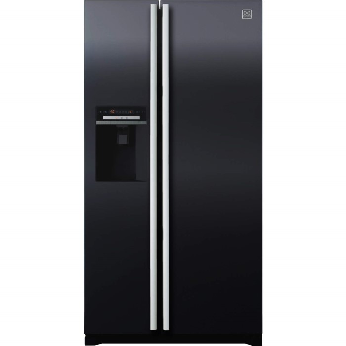 Daewoo FRAX22D3B Sidebyside American Fridge Freezer With Ice And