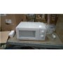 GRADE A2 - Daewoo QT1 14L 600W Manual Control Microwave - White - Great For Caravans And Motorhomes