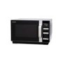 GRADE A2 - Sharp R360SLM 23L 900W Freestanding Microwave Oven With Flat Tray - Silver