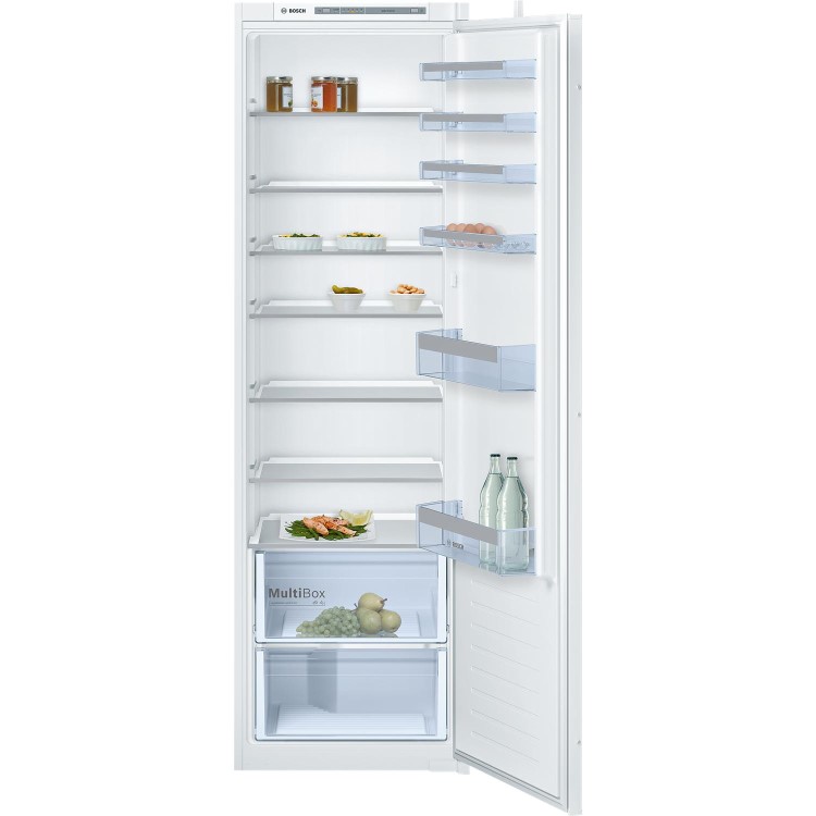 Bosch Serie 4 KIR81VS30G 54cm Wide Integrated In-Column Larder Frigde - White