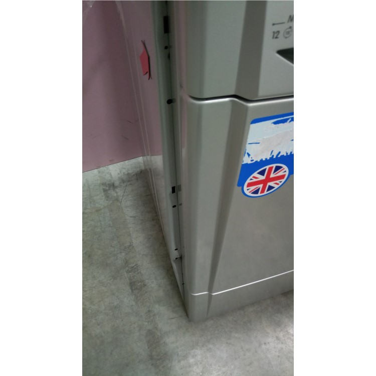 GRADE A3 - Indesit IDCL85BHS EcoTime 8kg Freestanding Condenser Tumble Dryer-Silver