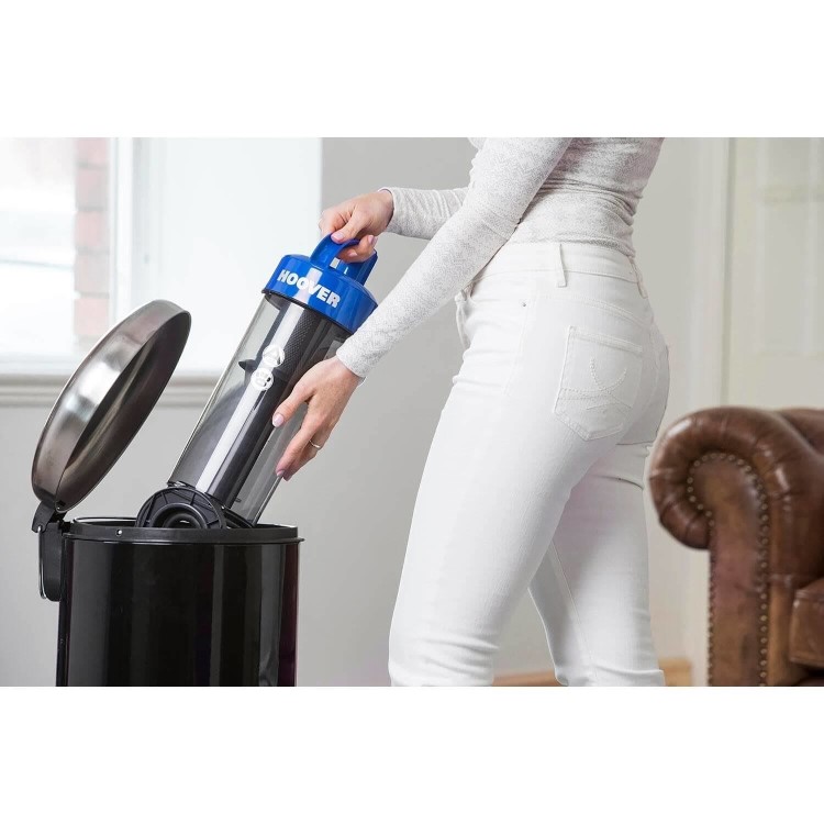 Hoover WR71-VX04 Vortex Bagless Upright Vacuum Cleaner - Grey & Blue