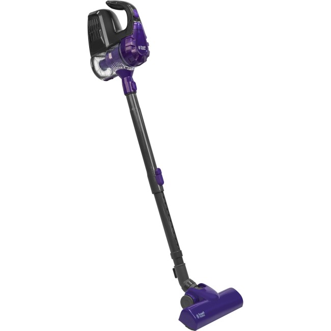 GRADE A2 - Russell Hobbs RHCHS1001 Corded Handheld Vacuum Cleaner Grey & Purple