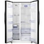 Hisense RS723N4WB1 Frost Free Side By Side American Fridge Freezer - Black