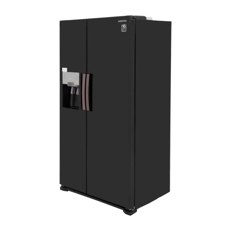 GRADE A1 - Samsung RS7667FHCBC 545L American Freestanding Fridge Freezer - Black
