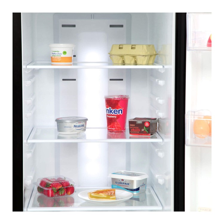 GRADE A1 - Samsung RS7667FHCBC 545L American Freestanding Fridge Freezer - Black