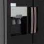 GRADE A1 - Samsung RS7667FHCBC 545L American Freestanding Fridge Freezer - Black