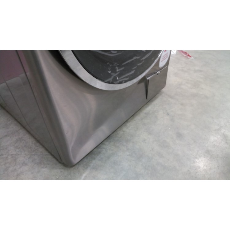 GRADE A3 - LG F4J8FH2S 9kg Wash 6kg Dry Eco Hybrid Freestanding Washer Dryer With True Steam And Smart ThinQ - Shiny Steel