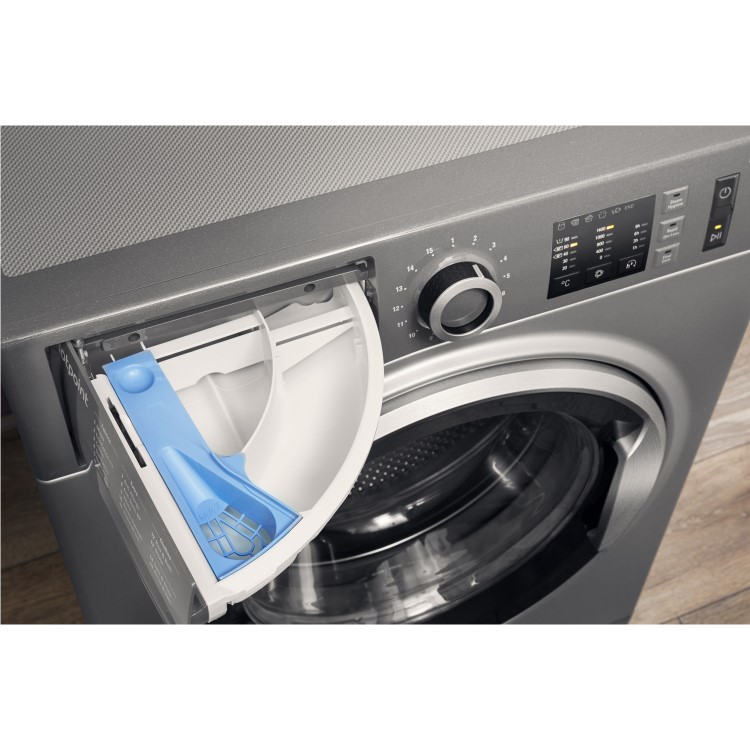 HOTPOINT NM11946GCA ActiveCare 9kg 1400rpm Freestanding Washing Machine - Graphite