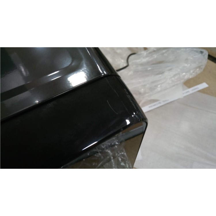 GRADE A2 - Hotpoint MWH1311B 13L 700W Freestanding Curve Microwave Oven Black