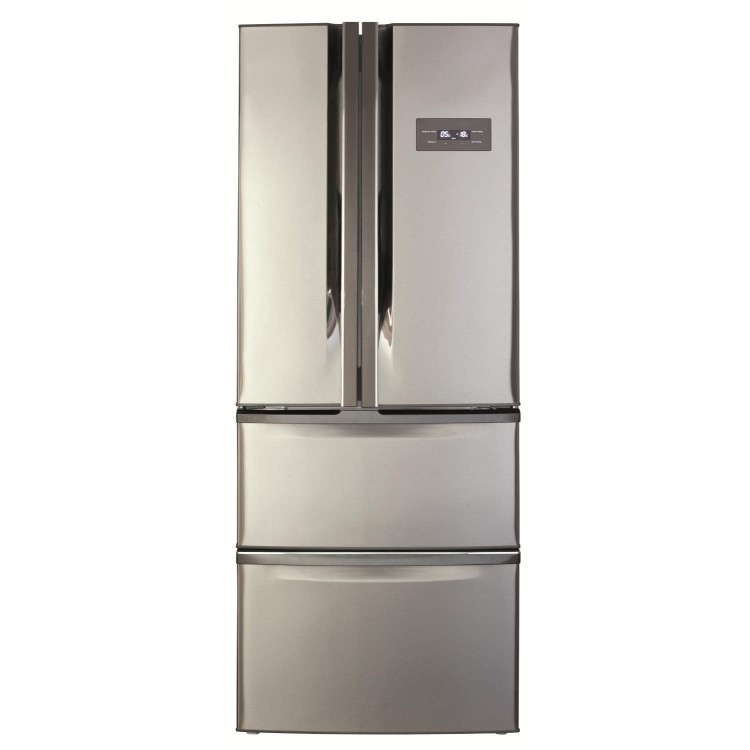 GRADE A1 - As new but box opened - CDA PC84SC American Fridge Freezer Stainless Steel Look