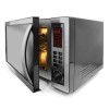electriQ EIQMW9BEH 25L 900W Freestanding Digital Combination Microwave in Black and Stainless Steel
