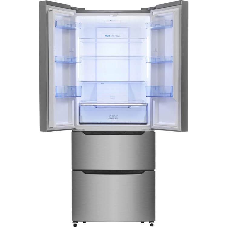 Hisense RF528N4AC1 American Side-by-side Fridge Freezer Stainless Steel Look